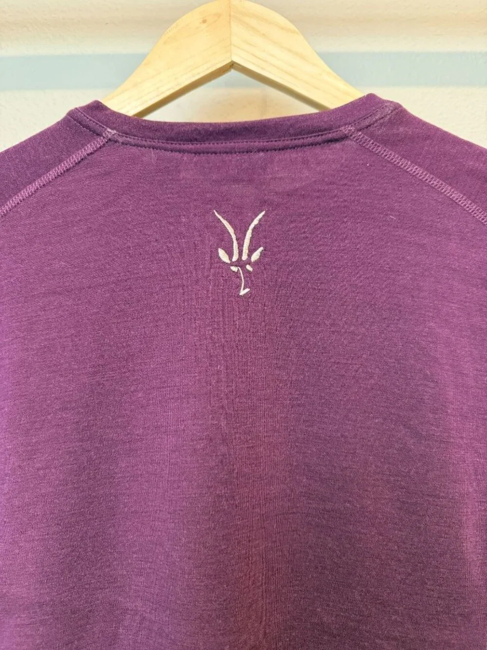 Ibex Women's Merino Wool Base Layer Crew Neck Thermal Top Large Long Sleeve